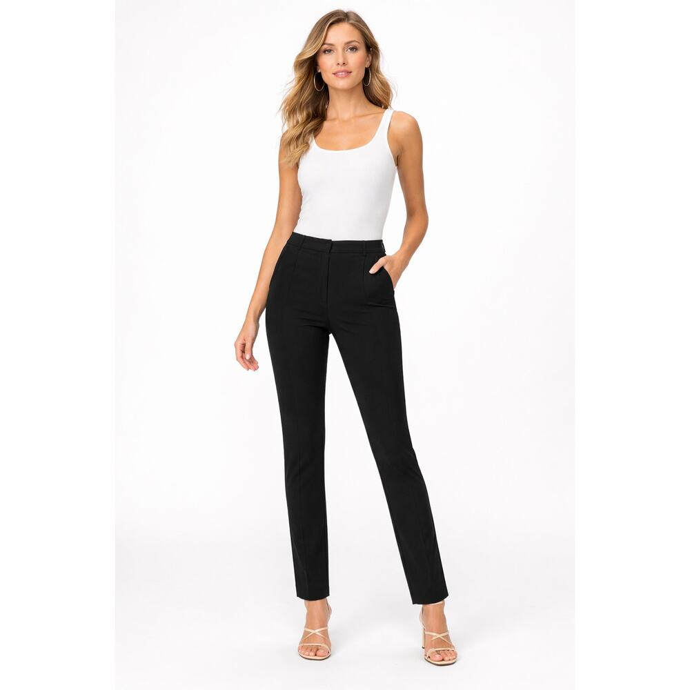 Rag & Bone Black Tailored Slim Ankle Pants Size 2 Made in USA